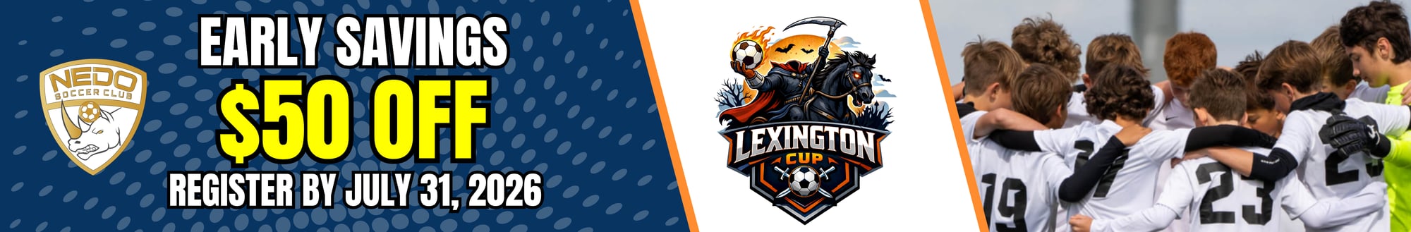 Lexington Cup Web Banner Early Savings Lexington Cup Web Banner Early Savings